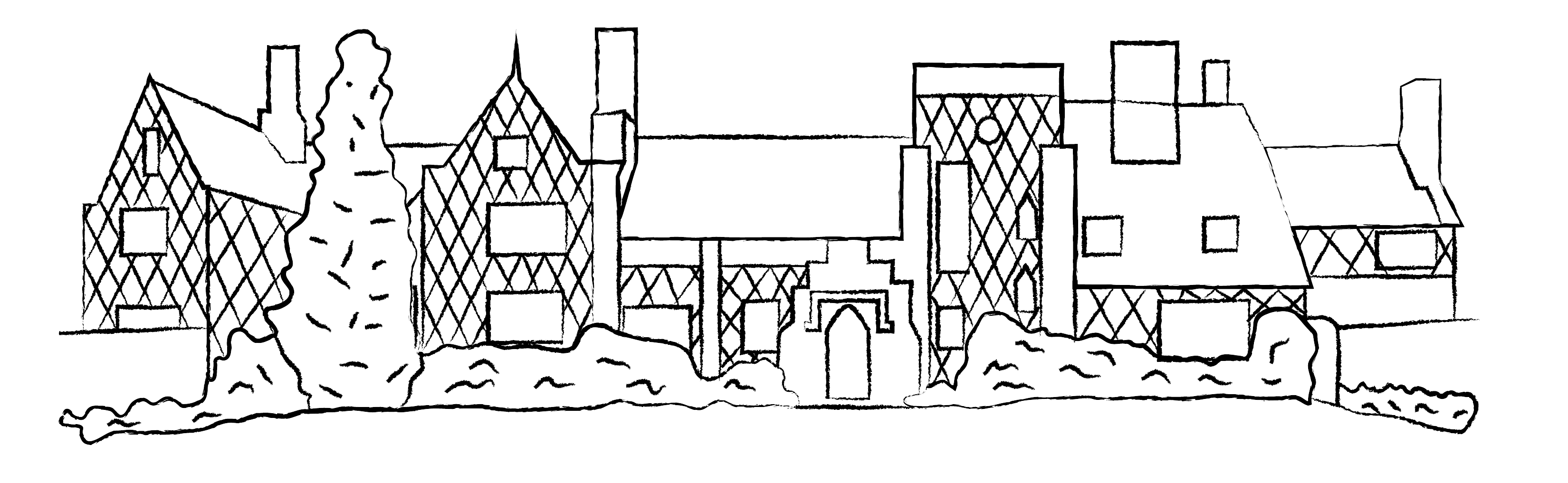 Aldie Mansion illustration